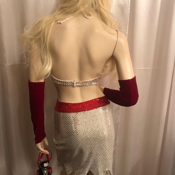 Rare 🍒vintage custom hello kitty rave outfit and earrings set❤️ - Picture 9 of 14